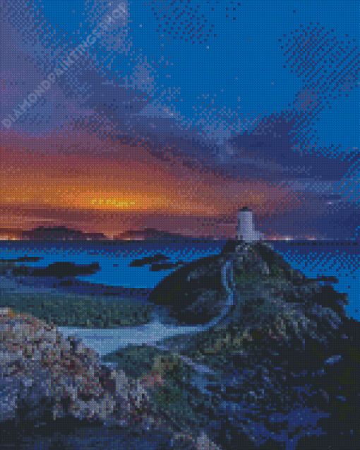 Ynys Llanddwyn At Night Diamond Paintings