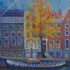 Autumn In Amsterdam Art Diamond Paintings