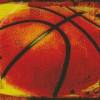 Abstract Basketball Diamond Paintings