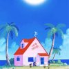 Cartoon Beach House Island Diamond Paintings