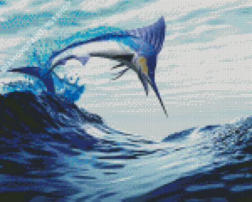 Cool Marlin Swordfish Diamond Paintings