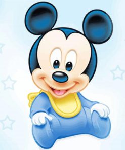 Baby Mickey Mouse Diamond Paintings