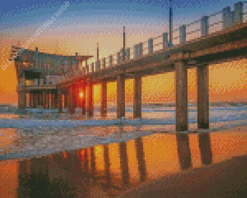 Durban South Africa Sunset Diamond Paintings