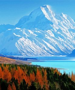 Mount Cook Christchurch New Zealand Diamond Paintings