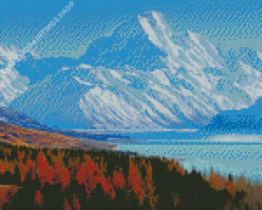 Mount Cook Christchurch New Zealand Diamond Paintings