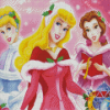 Disney Princesses Christmas Diamond Paintings