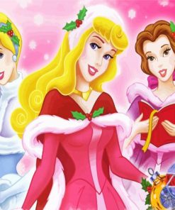 Disney Princesses Christmas Diamond Paintings