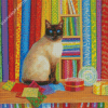 Quilt Shop Cat Diamond Paintings