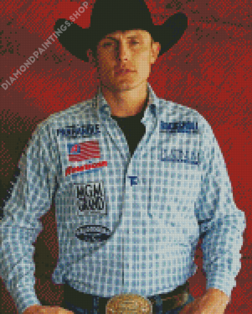 Rodeo Performer Tuf Cooper Diamond Paintings