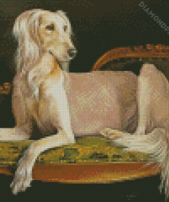 Saluki Dog Animal Art Diamond Paintings