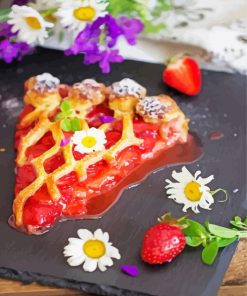 Strawberry Pie Diamond Paintings