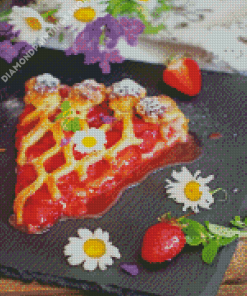 Strawberry Pie Diamond Paintings