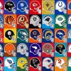 Teams NFL Helmets Diamond Paintings