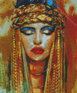 Abstract African Egyptian Woman Diamond Paintings