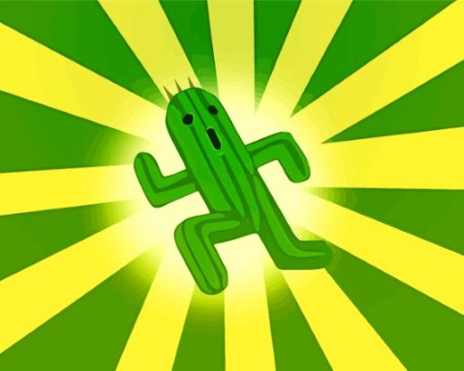 Aesthetic Cactuar 5D Diamond Painting