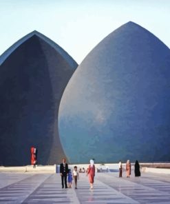 Baghdad Iraq Buildings 5D Diamond Painting