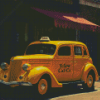 Classic Yellow Taxi Cab 5D Diamond Paintings