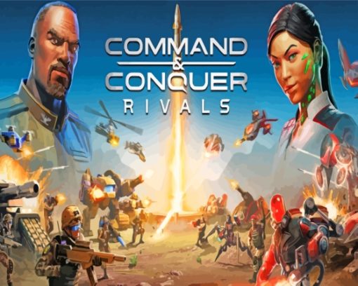 Command And Conquer Rivals Poster Diamond Painting