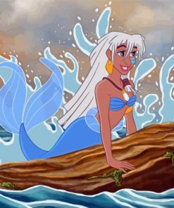 Disney Kida Mermaid 5D Diamond Painting