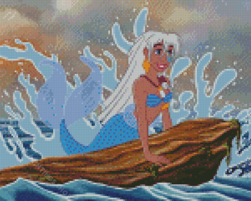 Disney Kida Mermaid 5D Diamond Paintings