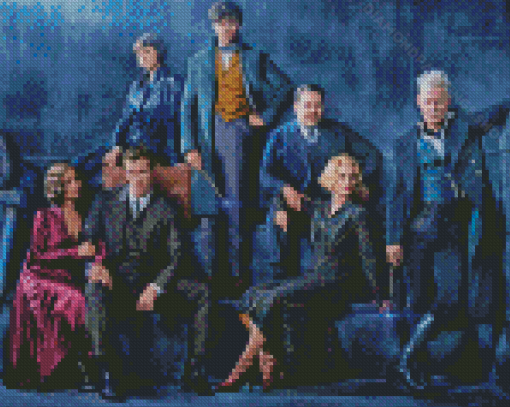 Fantastic Beasts The Secrets Of Dumbledore Characters 5D Diamond Paintings