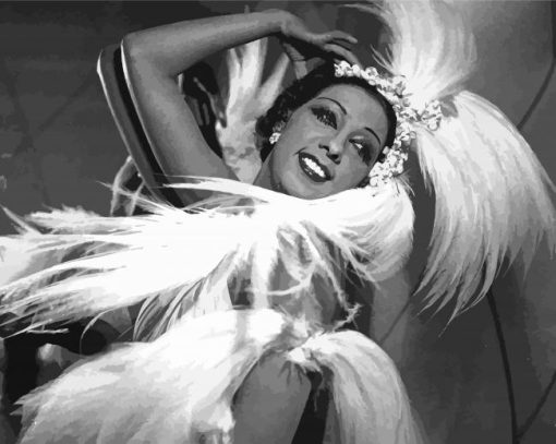 French Dancer Josephine Baker Diamond Painting
