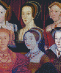 Henry VIII Six Wives Diamond Paintings