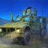 Military Jeep 5D Diamond Painting