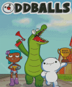 Oddballs Poster 5D Diamond Paintings