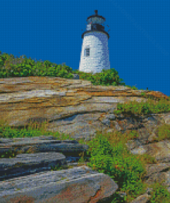 Pemaquid Point Lighthouse 5D Diamond Paintings
