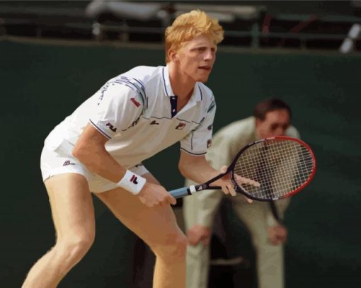 The Tennis Player Boris Becker Diamond Painting