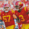 USC Trojans Football Players 5D Diamond Paintings