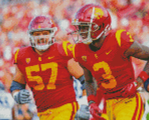 USC Trojans Football Players 5D Diamond Paintings