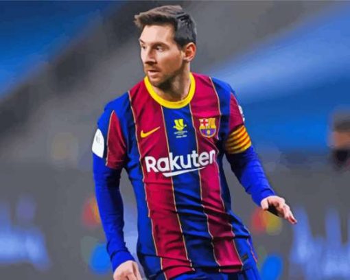 Cool Messi Barcelona 5D Diamond Painting