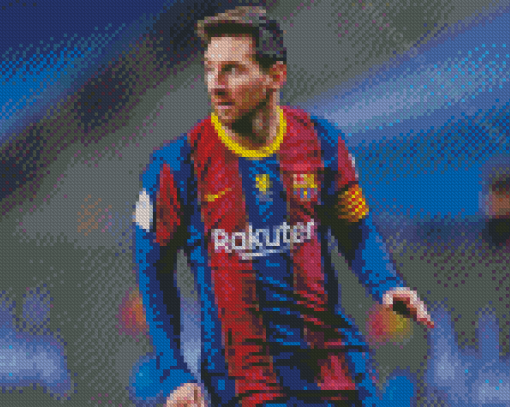 Cool Messi Barcelona 5D Diamond Paintings