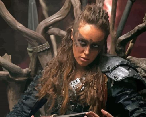 Cool Lexa From The 100 5D Diamond Painting