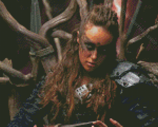 Cool Lexa From The 100 5D Diamond Paintings