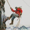 Abseiling Man Diamond Paintings