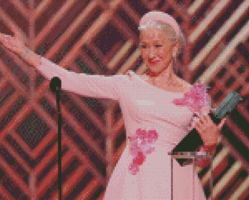 Actress Helen Mirren Diamond Paintings