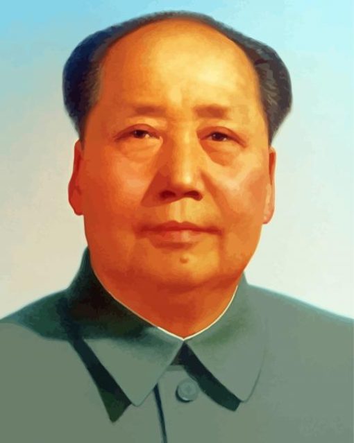 Aesthetic Mao Zedong Diamond Painting