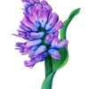 Blue And Purple Hyacinth Art Diamond Painting
