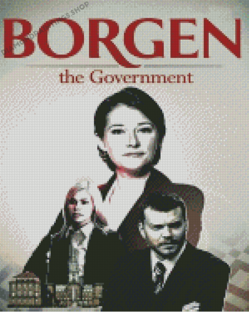 Borgen Serie Poster Diamond Paintings