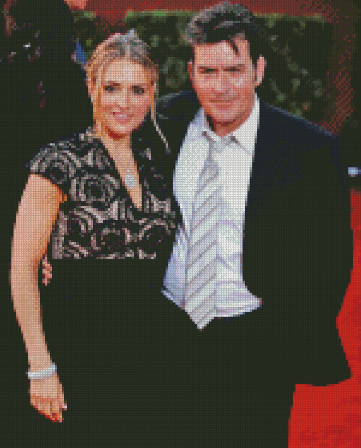 Brooke Mueller And Her Husband Diamond Paintings