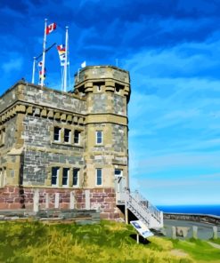 Cabot Tower Signal Hill Diamond Painting
