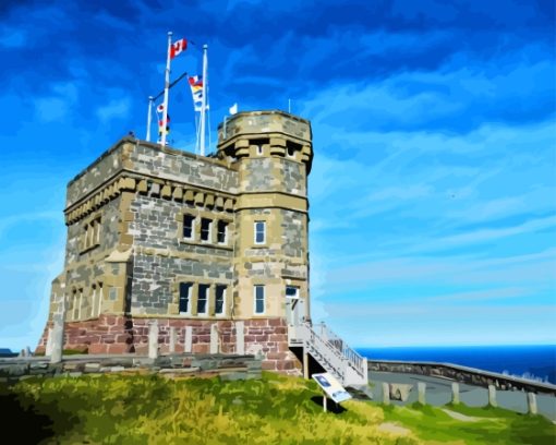 Cabot Tower Signal Hill Diamond Painting