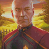Captain Picard Diamond Paintings