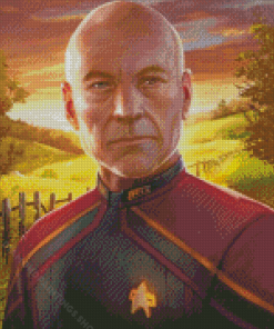 Captain Picard Diamond Paintings