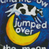 Cow Jumping Over The Moon Diamond Paintings