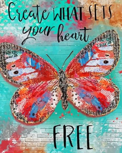 Create What Sets Your Heart Free Diamond Painting