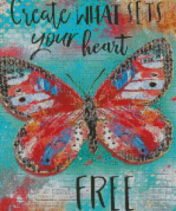Create What Sets Your Heart Free Diamond Paintings